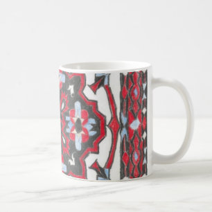Wolldeckeentwurf 2 auf einer Tasse