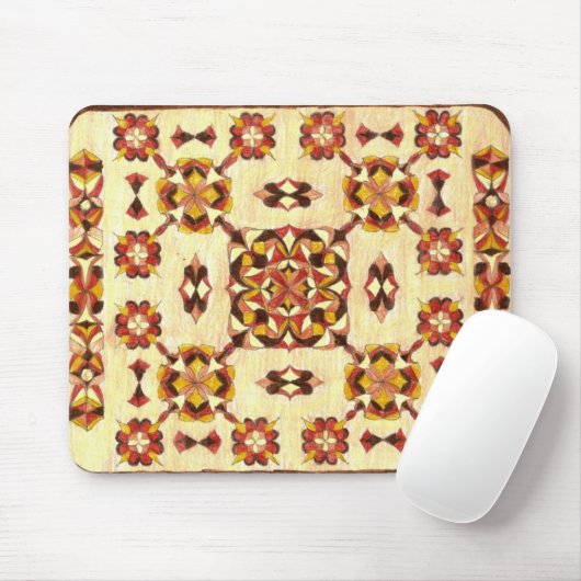 Wolldeckeentwurf 6 mousepad (Mit Mouse)