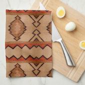 Wolldeckeentwurfs-SüdwestWestern des Küchentuches Geschirrtuch (Viertel Falte)