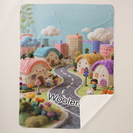 Wolldorf sherpadecke (Vorderseite)