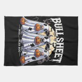 Wolle Halloween Bull Sheet moo bulles Geschirrtuch (Horizontal)
