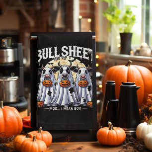 Wolle Halloween Bull Sheet moo bulles Geschirrtuch