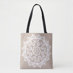 Wolle-Mandala Tasche