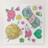 Wolle Puzzle (Horizontal)