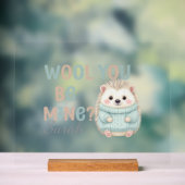 Wolle-Werde-Mein-Acrylschild Acrylschild (Neutral)