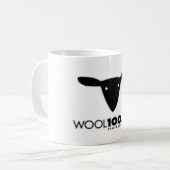 Wollelogo Kaffeetasse (Vorderseite Links)