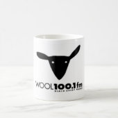 Wollelogo Kaffeetasse (Mittel)