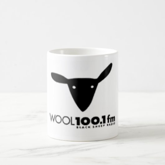 Wollelogo Kaffeetasse (Mittel)