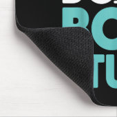 Wollen Bootssachen machen lustiges Bootfahren See Mousepad (Ecke)