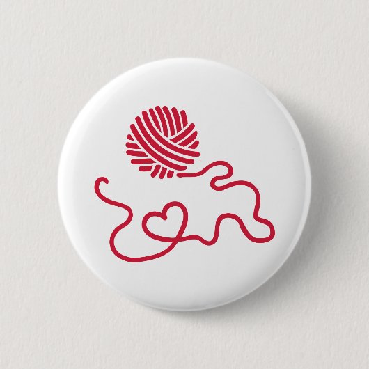 Wollen Button (Vorderseite)