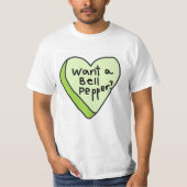 Wollen Sie ein Pfeffer-T-Shirt T-Shirt (Vorderseite)