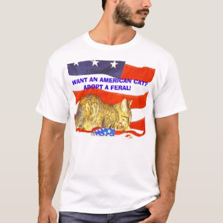 Wollen Sie eine amerikanische Katze?  Adoptieren T-Shirt