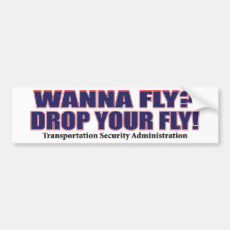 Wollen Sie - Fliege Autoaufkleber