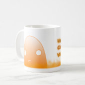 Wollen Sie Ihren warmen Kaffee? Kaffeetasse (Vorderseite Links)