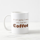 Wollen Sie mehr Kaffee Kaffeetasse (Links)
