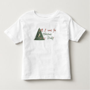 Wollen Sie meinen Vati für Weihnachten Kleinkind T-shirt
