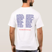 Wollen Sie Sie nicht Doin die Front und der T-Shirt (Rückseite)