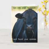 Wollen Sie s'more Plätzchen Karte (Gelbe Blume)