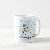Wollen Sie, um ein Snowmanatee zu errichten - Kaffeetasse (VorderseiteRechts)
