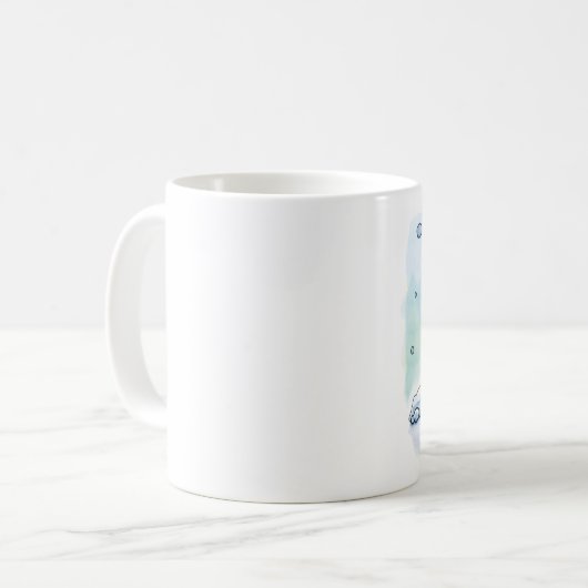 Wollen Sie, um ein Snowmanatee zu errichten - Kaffeetasse (Vorderseite Links)