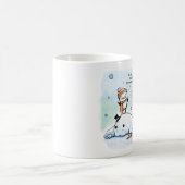 Wollen Sie, um ein Snowmanatee zu errichten - Kaffeetasse (Mittel)