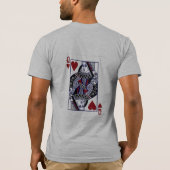 Wollen Sie, um einen Kartentrick zu sehen T-Shirt (Rückseite)