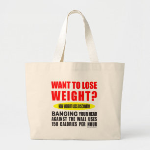 WOLLEN SIE, UM GEWICHT ZU VERLIEREN? JUMBO STOFFBEUTEL