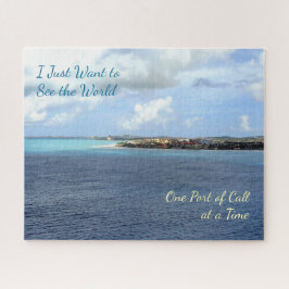 Wollen Sie, um Häfen des Weltkreuzens zu sehen Puzzle