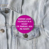 WOLLEN SIE, UM IN EINER WOCHE JÜNGER ZU SCHAUEN? BUTTON (Beispiel)