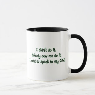 Wollen Sie, um mit GiGi zu sprechen Tasse