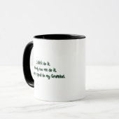 Wollen Sie, um mit Grandad zu sprechen Tasse (Vorderseite Links)