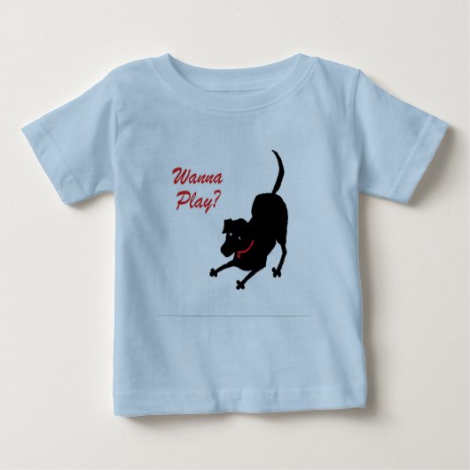 Wollen Sie, um Shirt zu spielen (Vorderseite)