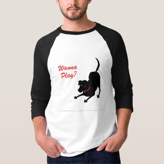 Wollen Sie, um Shirt zu spielen (Vorderseite)