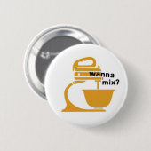wollen Sie, um zu mischen? Button (Vorne & Hinten)