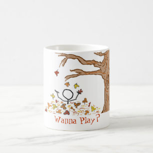 wollen Sie, um zu spielen Kaffeetasse