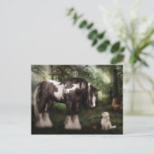 Wollen Sie, um zu spielen Postkarte (Stehend Vorderseite)