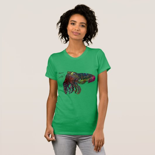 Wollen Sie zu den Tintenfischen? T-Shirt (Vorne ganz)