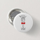Wollen Sie zum spork? Button (Vorne & Hinten)