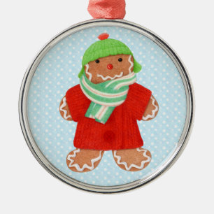 WOLLENER WEIHNACHTSKUCHEN Premium-Rundschmuck / Sc Ornament Aus Metall