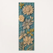 Wollflocken Yogamatte (Vorderseite)