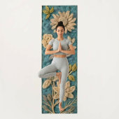 Wollflocken Yogamatte