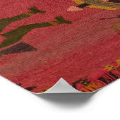 Wollgewebe Poster (Ecke)