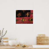 Wollgewebe Poster (Küche)