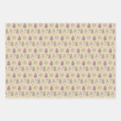 Wollhaare und Niedliche Sparrow Geschenkpapier Set (Vorderseite 3)