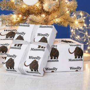 Wollhaarmammut geschenkpapier