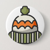 Wollhut Button (Vorderseite)