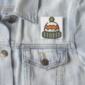 Wollhut Button (Beispiel)