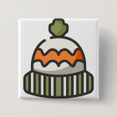 Wollhut Button (Vorderseite)