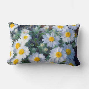 Wollige Daisy-Wildblumen Lendenkissen