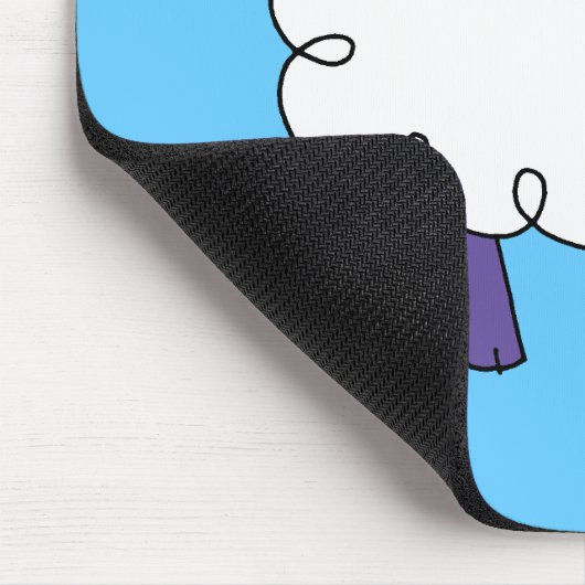 Wollige Schafe Mousepad (Ecke)